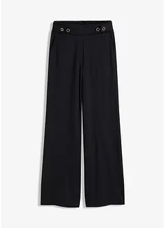 Pantaloni in jersey con traversina decorativa, bonprix
