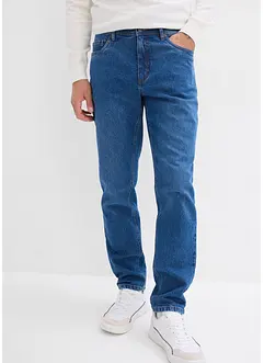 Jeans elasticizzati classic fit con cinta elasticizzata ai lati, straight, bonprix