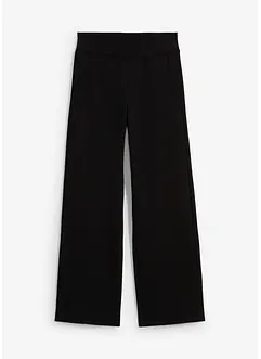 Pantaloni in felpa con cucitura sul davanti, bonprix