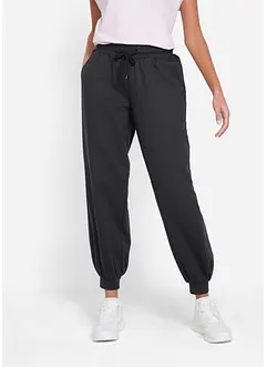 Pantaloni da jogging cropped larghi, bonprix