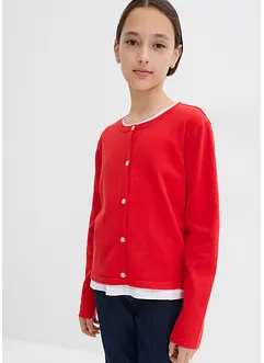 Cardigan in filato fine, bonprix