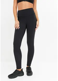 Leggings funzionali comfort con tasca per il cellulare, ad asciugatura rapida, bonprix