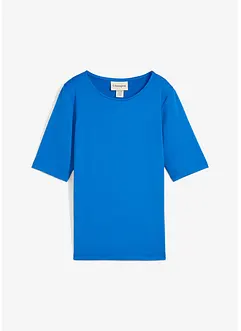 Maglia elasticizzata a mezze maniche, bonprix