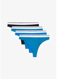 Perizoma con cotone biologico (pacco da 4), bonprix