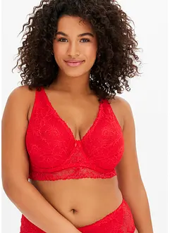 Reggiseno minimizer con ferretto in pizzo con paillettes, bonprix