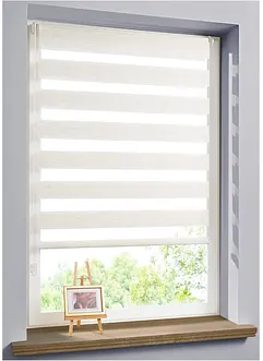 Tenda a rullo doppia in simil lino, bonprix
