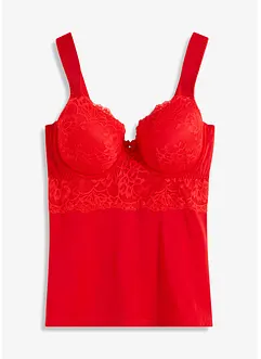 Canotta con reggiseno integrato, bonprix