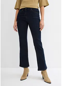 Jeans elasticizzati bootcut, vita media, bonprix