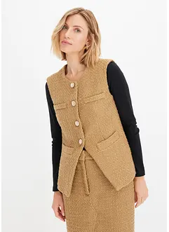 Gilet in bouclé, bonprix