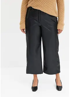 Pantaloni culotte in similpelle, bonprix