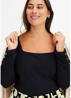 Maglia con scollo quadrato, bonprix