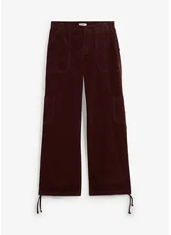 Pantaloni cargo in velluto a coste, bonprix
