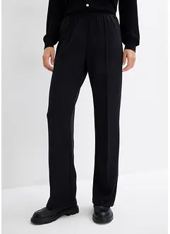 Pantaloni in felpa con viscosa, bonprix