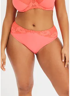 Slip alto con pizzo (pacco da 2), bonprix