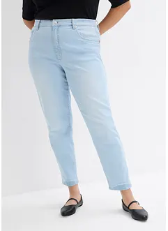 Mom jeans cropped, vita alta, bonprix