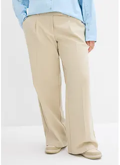 Pantaloni con pinces a vita alta, bonprix