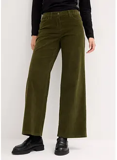 Pantaloni larghi di velluto a coste, bonprix
