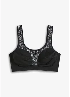 Reggiseno sportivo con sostegno leggero, bonprix