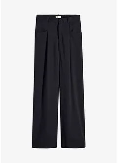 Pantaloni a palazzo con cinta comoda, bonprix
