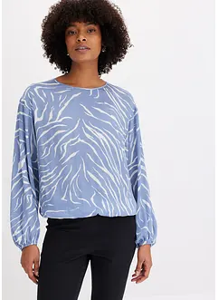 Tunica in satin fantasia, bonprix