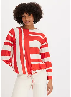 Maglia lunga con laccetto da annodare, bonprix