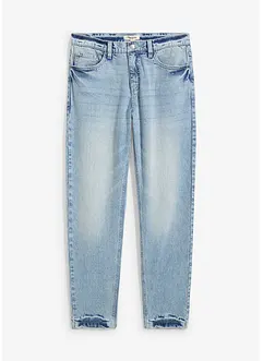 Jeans cropped classic fit elasticizzati, tapered, bonprix