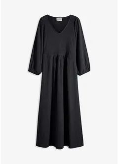 Abito midi in jersey operato, bonprix