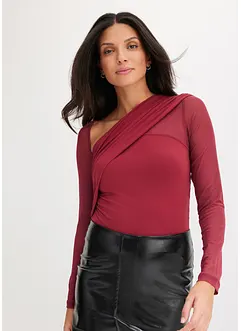 Body con mesh, bonprix