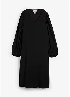 Abito midi in misto viscosa fluente, bonprix