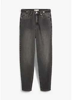 Mom jeans cropped, vita alta, bonprix