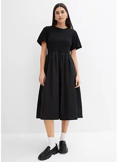 Abito midi in puro cotone, bonprix