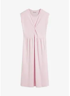 Abito svasato in jersey con dettaglio twist, bonprix