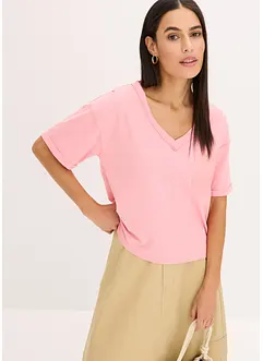 T-shirt oversize in puro cotone, bonprix