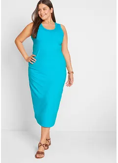 Abito lungo in puro cotone (pacco da 2), bonprix