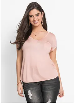 T-shirt in morbida viscosa, bonprix