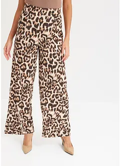 Pantaloni larghi in satin lucido, bonprix
