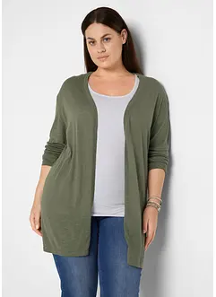 Cardigan lungo aperto, bonprix