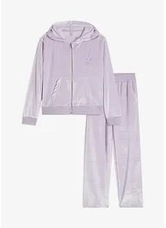 Tuta in velluto (set 2 pezzi), bonprix