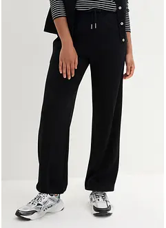 Pantaloni larghi in misto viscosa, bonprix