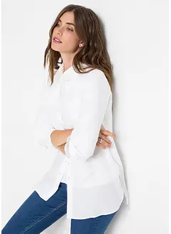Camicetta lunga in pura viscosa, bonprix