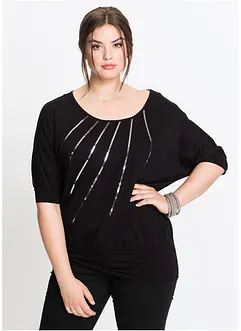 Maglia fluente in misto viscosa, bonprix