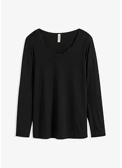 Maglia pigiama con viscosa, bonprix