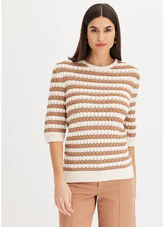 Maglione a mezza manica, bonprix