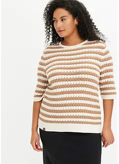 Maglione a mezza manica, bonprix