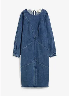 Abito di jeans, lunghezza midi, bonprix