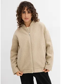 Giacca in pile teddy, bonprix