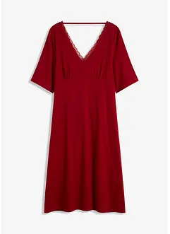 Camicia da notte con pizzo dietro, bonprix