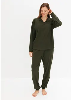 Tuta da casa in morbida maglia a costine, bonprix