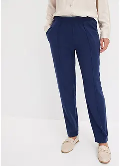 Pantaloni con elastico in vita e cucitura, bonprix