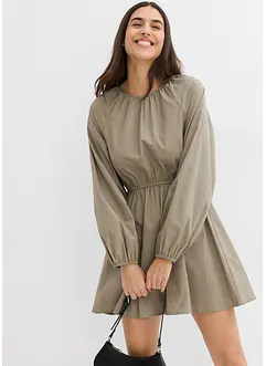 Abito stile blusa in puro cotone biologico, bonprix